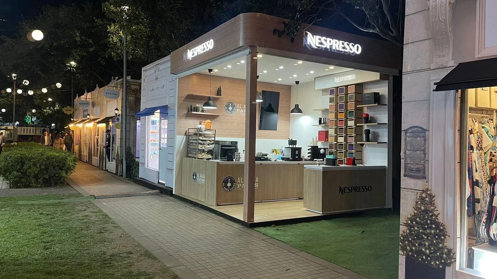 Stand Nespresso × Al Agua Patos
